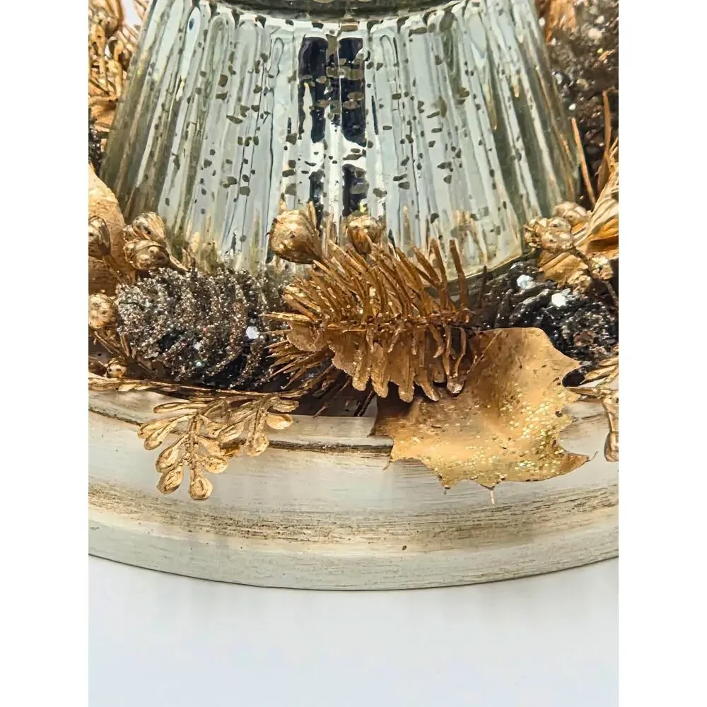 Christmas Tree Decor – Vintage‑Style Holiday Centerpiece, Winter Home Accent